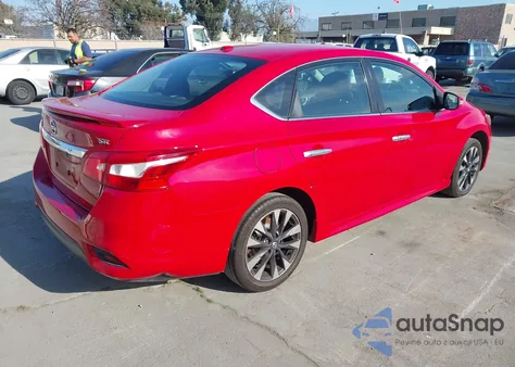 2017 Nissan Sentra Sr z USA, uszkodzony, nr VIN 3N1AB7AP7HY310413